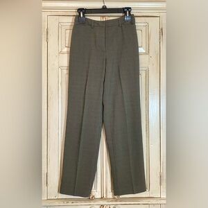 Liz Claiborne Green Gray Petite Trousers